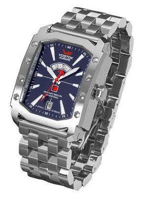 Vostok Europe - Arktika - Steel Line - Blue/Red/Silver - 2432/3405041B