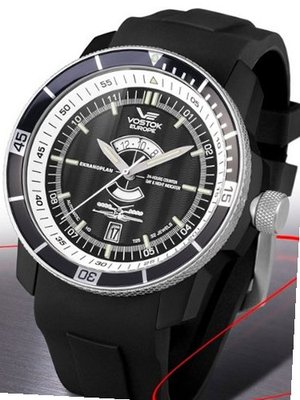 Vostok-Europe Ekranoplan Caspian Sea Monster Tritium Tube Dive 5452109