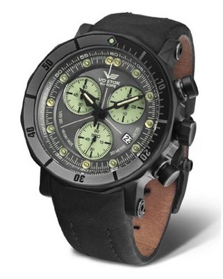 Vostok-Europe - Lunokhod 2 Grand Chrono - Tritium Tube - 6S30/6204212