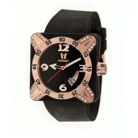 Deepest Lady Ladies in Black with Rose Gold Bezel