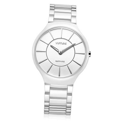 Vufflens Unisex V302 Amber Collection Ceramics White