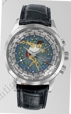Vulcain Aviator GMT Aviator GMT Ephaistos Olympic Collection Disc Thrower