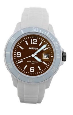 Waooh - MONACO 38 Color Dial Brown