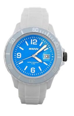 Waooh - MONACO 38 Color Dial Turquoise