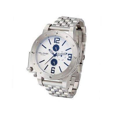 [ HELL DIVER ] NEW Stainless-Steel Silver_White Dial SB2C-1002MSIL