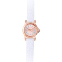 [ MILTON STELLE ] NEW Leather Strap White Band_Rose Gold Dial MS105RW