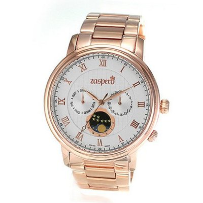 [ ZASPERO ] NEW Rose Gold Stainless-Steel Wrist CG101-18