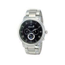 [ ZASPERO ] NEW Stainless-Steel Wrist Silver_Black Dial CG101-14
