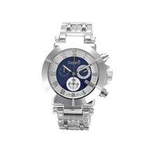 [ ZASPERO ] NEW Stainless-steel Wrist Silver_Blue Dial MG301-05
