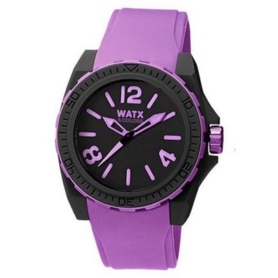 Womans RELOJ WATX&COLORS BLACKOUT FLOWERPOWER RWA1855
