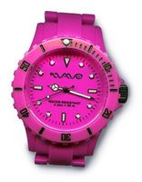 Wave Gear Unisex Sports Colourful Pink Ocean OC1001OPK With Colour Matched Polycarbonate Strap