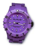 Wave Gear Unisex Sports Colourful Purple Ocean OC1001OP With Colour Matched Polycarbonate Strap
