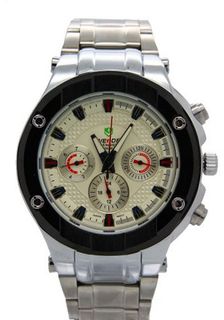 Weide Beige Chronograph Circle Dial Sport Analogue es