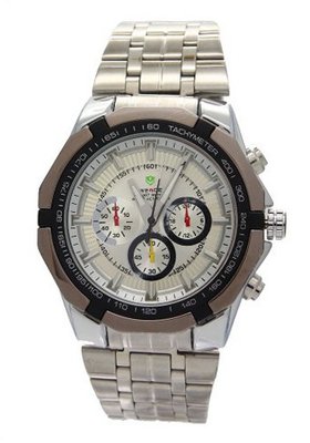 WEIDE Japan Quartz Movement Tachymeter Bezel 30M Water Resistant Chronograph Business Brand es