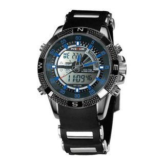 Weide White Dial Dual Mode Display Digital Casual Sports WH1104-RB