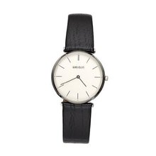 WeiQin New Fashion Genuine Leather Wrist Quartz Black WTH0105