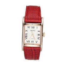 WeiQin New Fashion Leather Wrist Quartz Red WTH0102