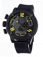 Welder 7104 K28 Chronograph Black Ion-Plated Stainless Steel Round