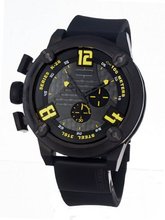 Welder 7104 K28 Chronograph Black Ion-Plated Stainless Steel Round