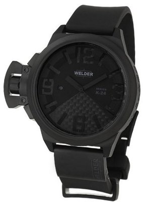 Welder by U-boat K24 Automatic Black Ion Plated Steel Calendar K24-3104