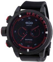 Welder by U-boat K31 Chronograph Black Rubber Strap Calendar K31-2602