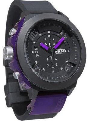 Welder by U-Boat K33 Chronograph Black Ion-plated Steel Sport K33-9303