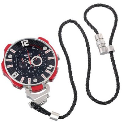 Welder by U-boat K41 Oversized Pocket Chronograph Steel Red K41-100