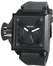 Welder K25B-4503 K25B Analog Black Ion-Plated Stainless Steel Square