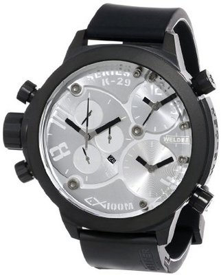 Welder Unisex 8000 K29 Oversize Three Time Zone Chronograph
