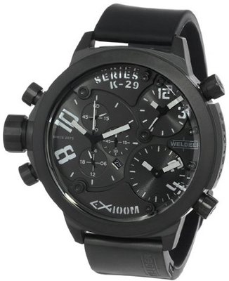 Welder Unisex 8003 K29 Oversize Three Time Zone Chronograph