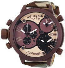 Welder Unisex 8005 K29 Oversize Three Time Zone Chronograph
