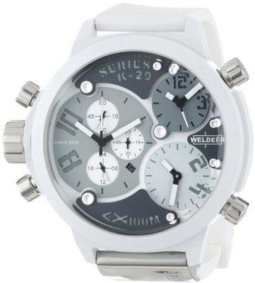 Welder Unisex 8007 K29 Oversize Three Time Zone Chronograph