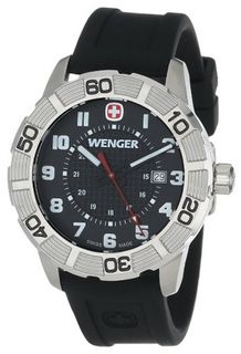 Wenger 0851.101 "Sport Roadster" Stainless Steel and Silicone