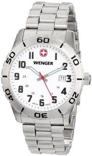 Wenger 741.102 Analog Swiss-Quartz Silver