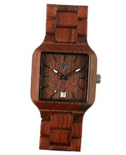 WeWOOD Unisex Metis Chocolate Analog Wooden