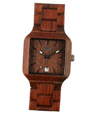 WeWOOD Unisex Metis Chocolate Analog Wooden