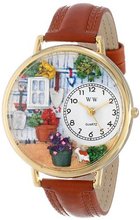 Whimsical es G1210008 Gardening Brown Leather