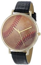 Whimsical es N0840001 Baseball Lover Black Leather And Goldtone Photo