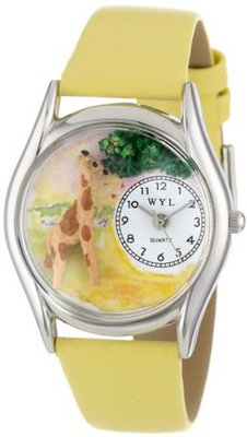 Whimsical es S0150004 Giraffe Yellow Leather