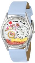 Whimsical es S0440009 Cross Stitch Baby Blue Leather