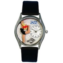 Whimsical es S0510004 Jazz Dancing Black Leather