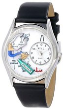 Whimsical es S0610018 Respiratory Therapist Black Leather