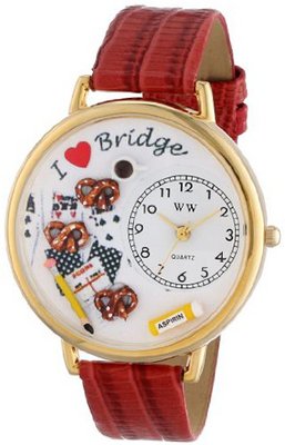 Whimsical es Unisex G-0430001 Bridge Lover Red Leather