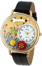 Whimsical es Unisex G0130023 Chihuahua Black Skin Leather