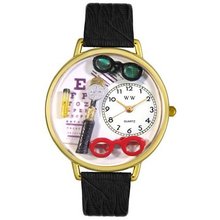 Whimsical es Unisex G0620003 Ophthalmologist Black Skin Leather
