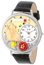 Whimsical es Unisex U0130027 Cocker Spaniel Black Skin Leather