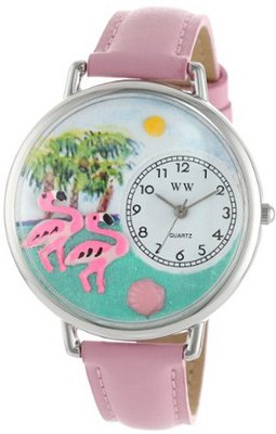 Whimsical es Unisex U0150001 Flamingo Pink Leather