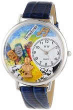 Whimsical es Unisex U0420008 Drama Theater Royal Blue Leather