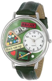 Whimsical es Unisex U0430006 Billiards Hunter Green Leather