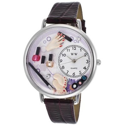 Whimsical es Unisex U0630005 Nail Tech silver Leather